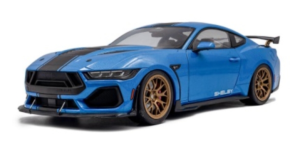 421186538 Ford Mustang Shelby Super Snake 2024 blue 1:18